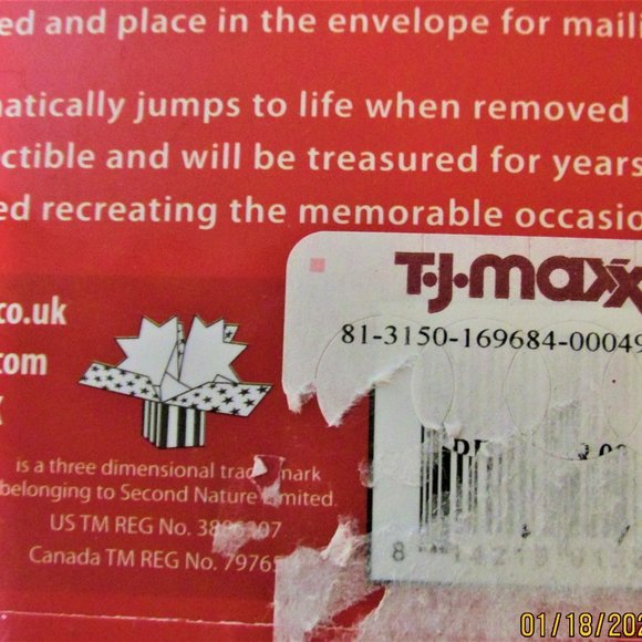 Second Nature 3D Pop Up Valentine Card for Wife Greeting Card - Picture 8 of 9